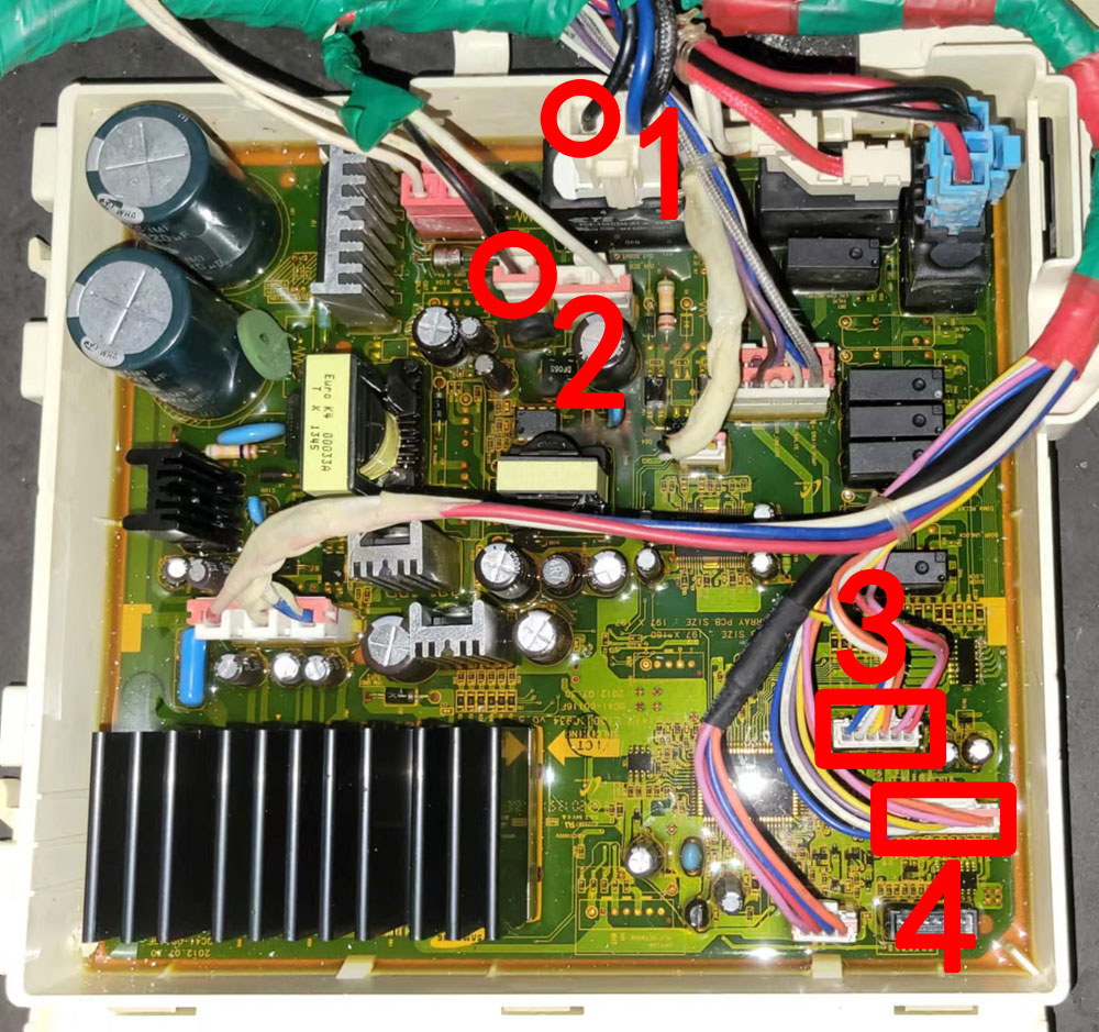 三星洗衣机主板